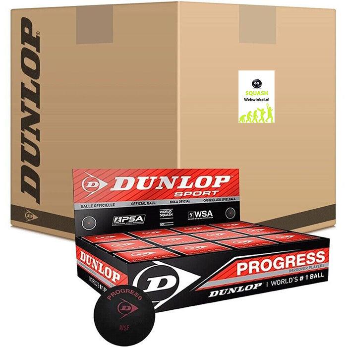 6x Dunlop Squashball Progress 12x - Squashwebwinkel