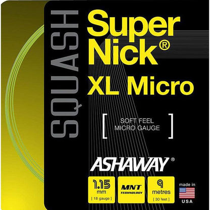 Ashaway Supernick XL Micro 9 mtr. - Squashwebwinkel