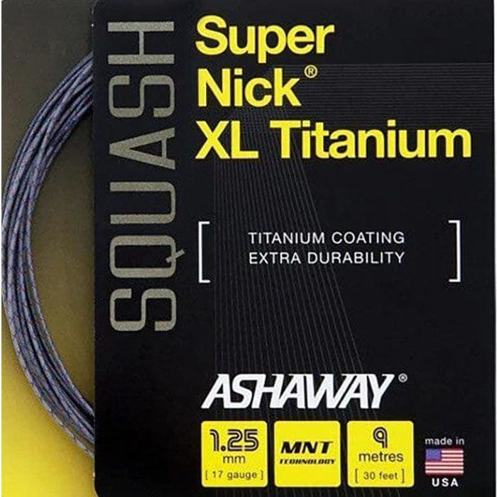 Ashaway SuperNick XL Titanium 9 mtr. - Squashwebwinkel