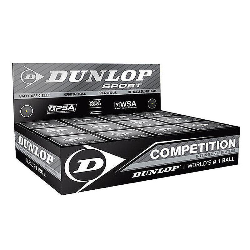 Dunlop Squashball Competition 12x - Squashwebwinkel