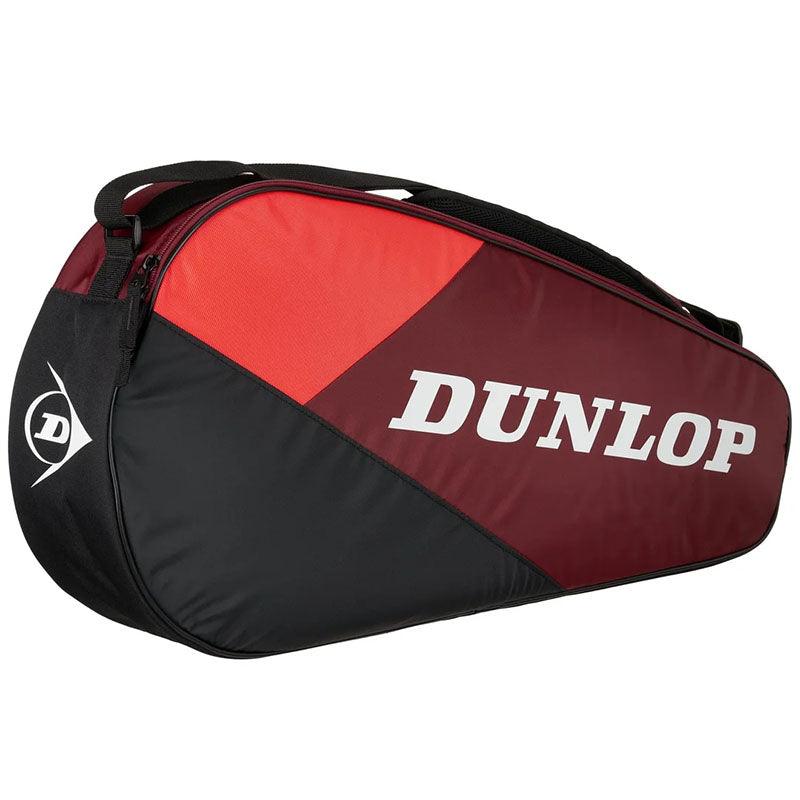 Dunlop CX Club 3 Racketbag zwart/rood - Squashwebwinkel