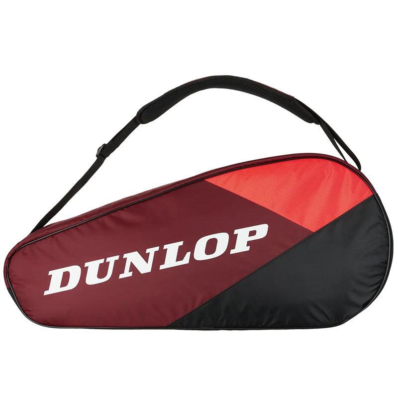 Dunlop CX Club 3 Racketbag zwart/rood - Squashwebwinkel