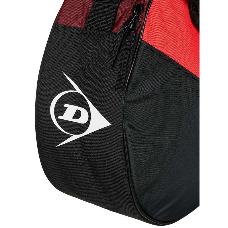 Dunlop CX Club 3 Racketbag zwart/rood - Squashwebwinkel