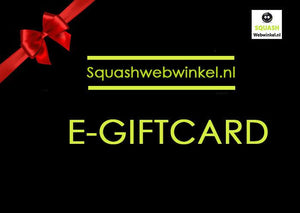 E-giftcard / waardebon - Squashwebwinkel