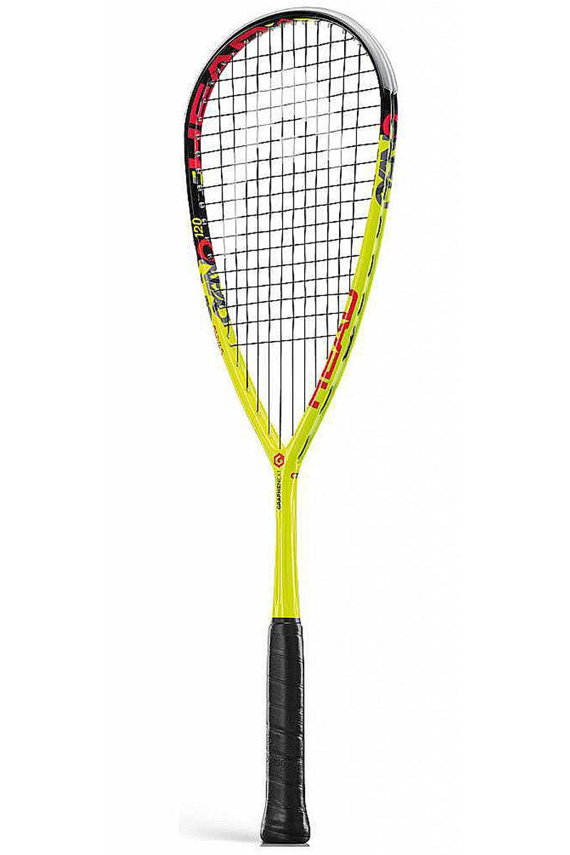 Head Graphene XT Cyano 120 Squashschläger - Squashwebwinkel