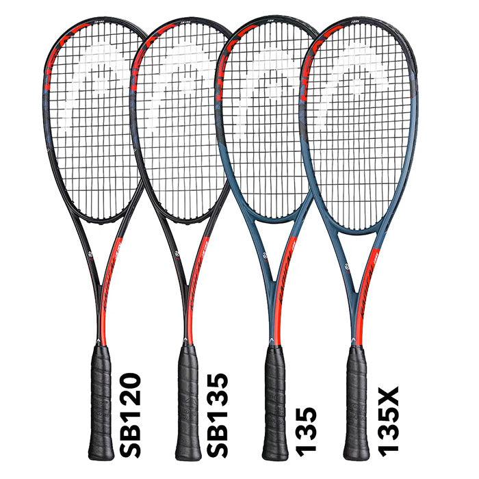 Head Graphene 360+ Radical 135 - Squashwebwinkel