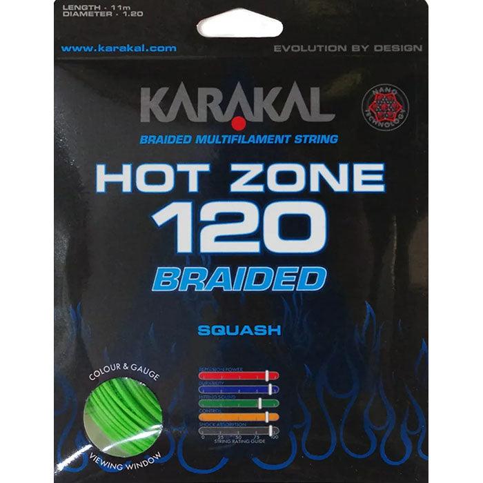 Karakal Hot Zone 120 Neon-Green 10 mtr. - Squashwebwinkel