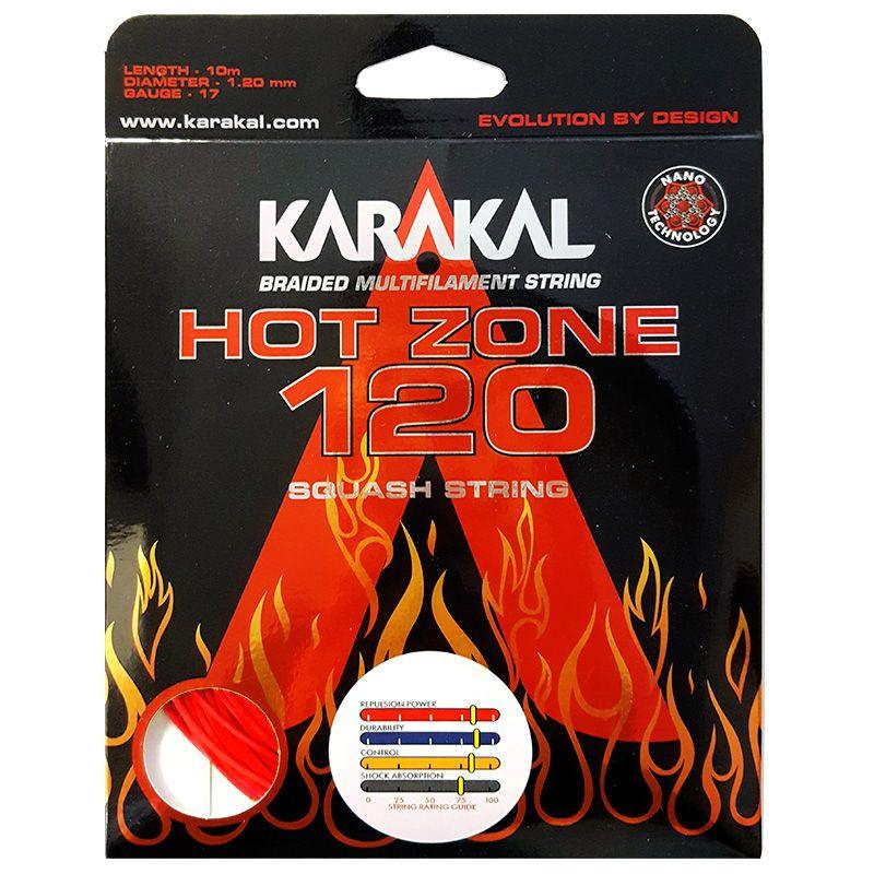 Karakal Hot Zone 120 Red 10 mtr. - Squashwebwinkel