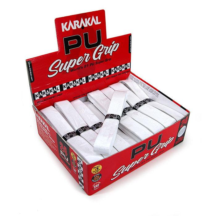 Karakal PU Super grip wit 24x box - Squashwebwinkel