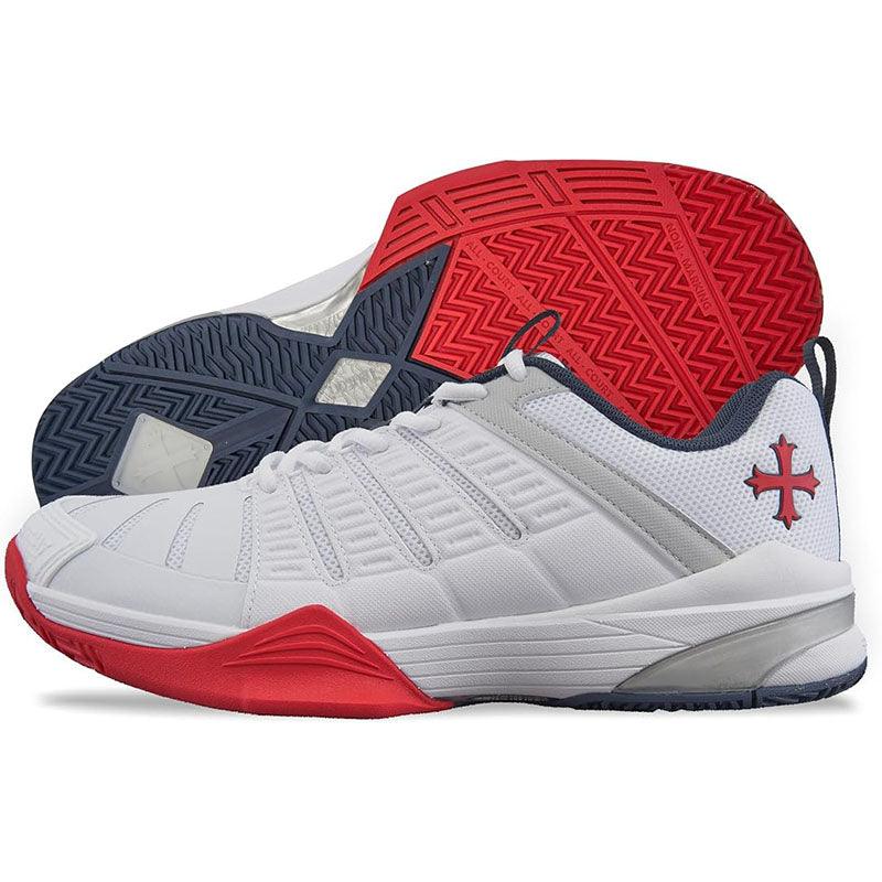 Teuton All-Court AC1 squashschoenen wit - Squashwebwinkel